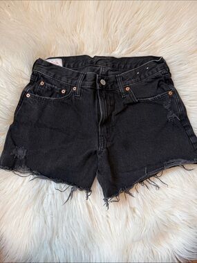 Gap Black Denim Cutoff Shorts